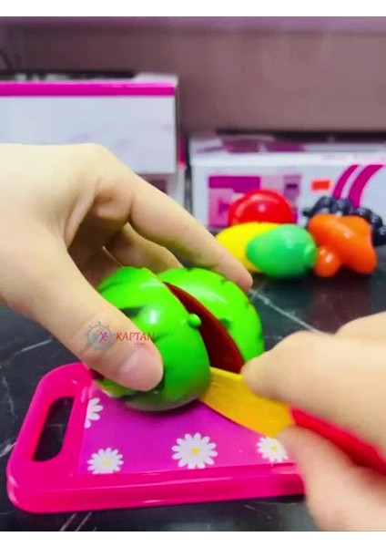 Luxury Oyuncak Sebze Meyve Kesme Oyunu 36 Parça Xxl Set Evcilik Oyuncakları Kız Çocuk Oyuncak 1 Adet fiyatları