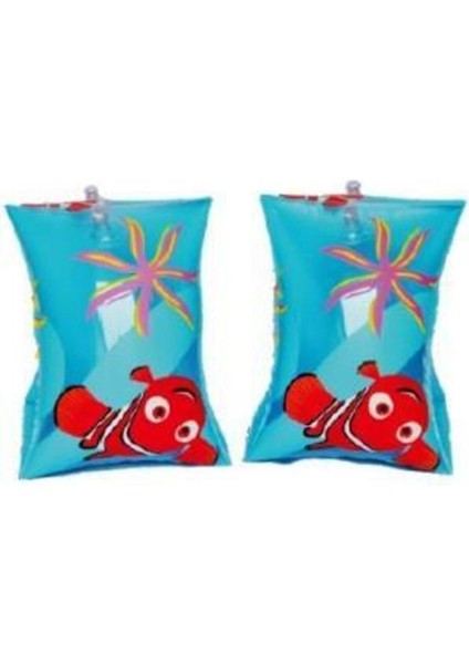 Luxury Bestway Nemo Balık Çiçek Desenli Kolluk 30 x 15 cm 1 Adet