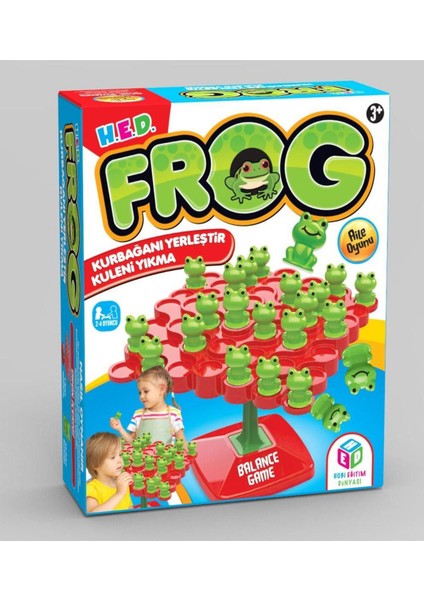 Luxury Hed Frog Balance / Kurbağa Denge Oyunu 1 Adet