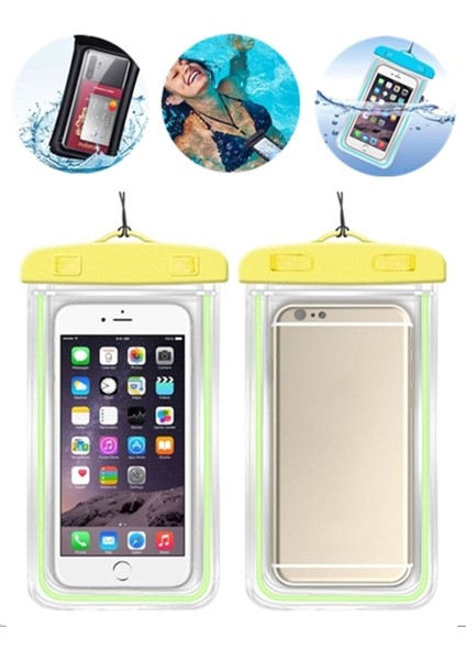 Luxury Su Geçirmez Telefon Kılıfı Koruyucu Telefon Kılıfı Waterproof Telefon Kılıfı Sualtı Telefon Kılıfı 1 Adet