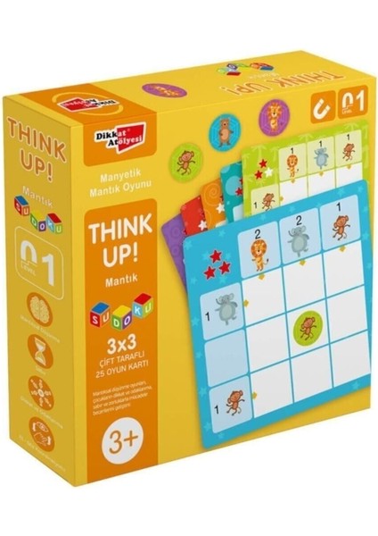 Luxury Levelup! 1 - Thinkup! Mantık Sudoku ( Akıl Oyunu) 1 Adet