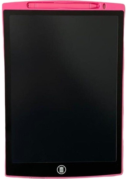 Luxury Dijital Kalemli Çizim Yazı Tahtası Not Yazma Eğitim Tableti Writing Tablet 8,5 Inç Pembe 1 Adet