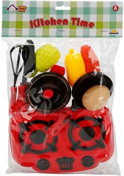 Luxury 2739 Sunman, Little Chef Ocaklı Yemek Oyun Seti 1 Adet