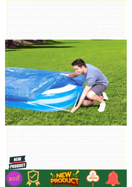 Luxury Havuz Örtüsü 262 x 175CM 5 Litre Kız Erkek Çocuk Oyuncakları Eğitici Oyuncaklar 1 Adet