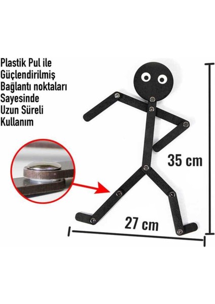 Luxury Bionic Man Çöp Adam Eğitici Aktivite Oyuncağı 1 Adet
