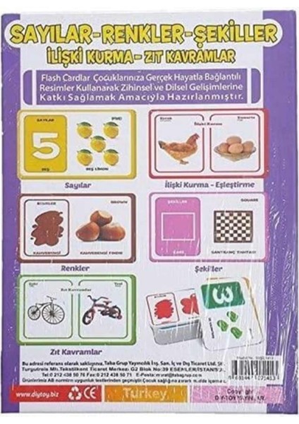 Luxury Sayılar Renkler Şekiller Süper Set 1 Adet fiyatları