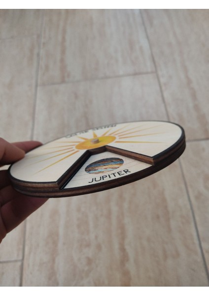 Luxury Yuvarlak Dönebilen Güneş Sistemi 15 cm Çap 1 Adet