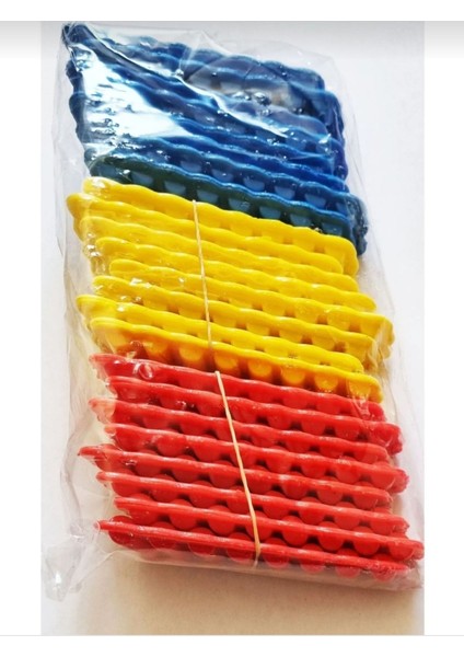 Luxury Plastik Mızıka - Melodi Mızıka Rengarenk 10 Adet 1 Adet