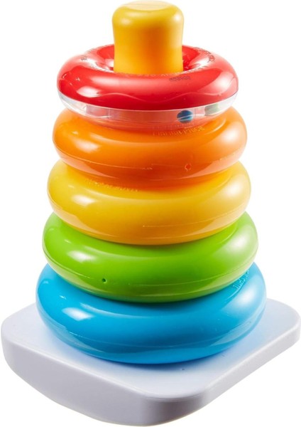 Luxury Fisher-Price® Doğa Dostu Renkli Halkalar | GJY49 1 Adet