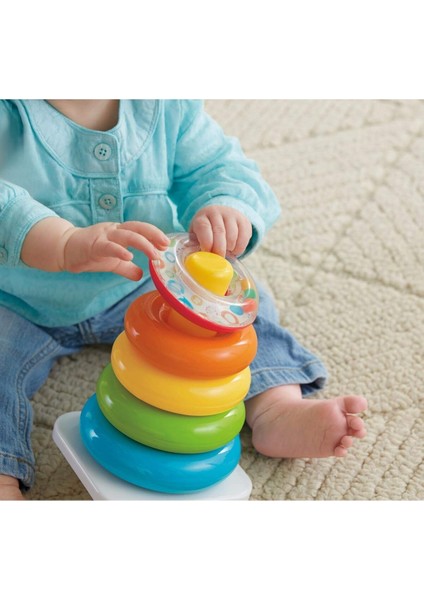 Luxury Fisher-Price® Doğa Dostu Renkli Halkalar | GJY49 1 Adet