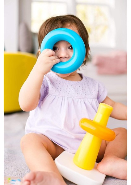 Luxury Fisher-Price® Doğa Dostu Renkli Halkalar | GJY49 1 Adet