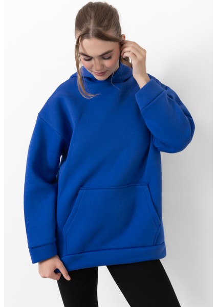 Regular Kanguru Cepli Kapşonlu Sweatshirt Takım fiyatları