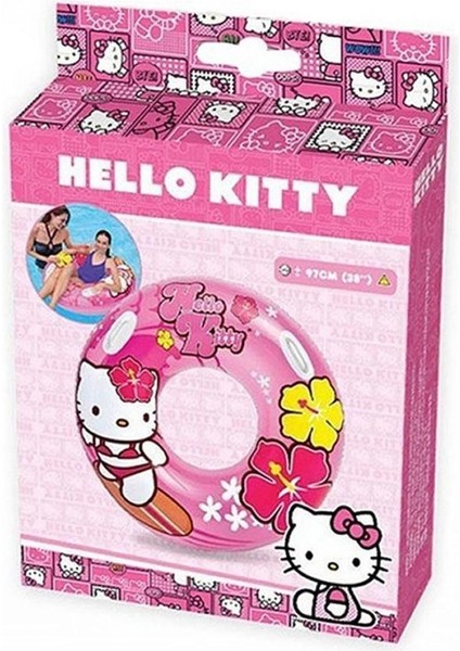 Luxury Sesi Grup - Hello Kitty 61CM Çocuk Can Simidi 1 Adet