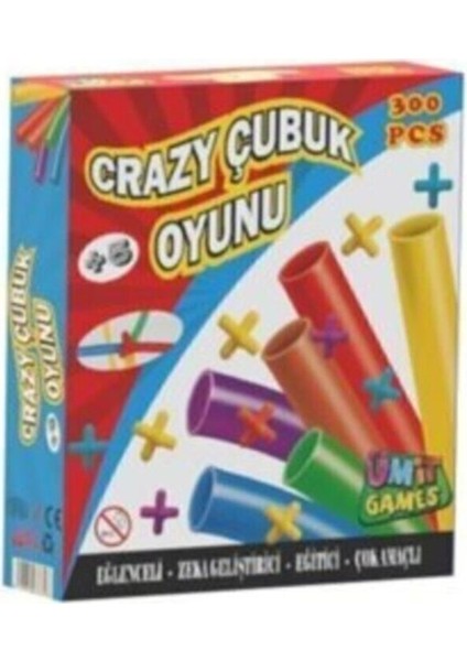 Luxury Crazy Bambu Çubuk Oyunu Dikkat Kutulu Gelecektir Pop Tubee 1 Adet