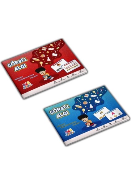 Luxury Görsel Algı Seti 2 Kitap 1 Adet