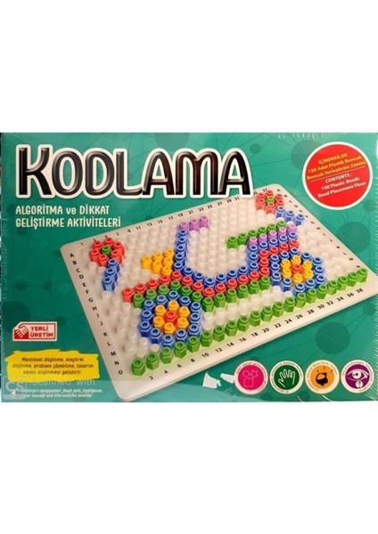 Luxury Kodlama: Algoritma ve Dikkat Geliştirme Aktiviteleri 1 Adet