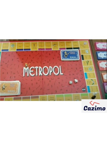 Luxury Zoe Metropol Klasik Emlak Ticaret Oyunu 1 Adet