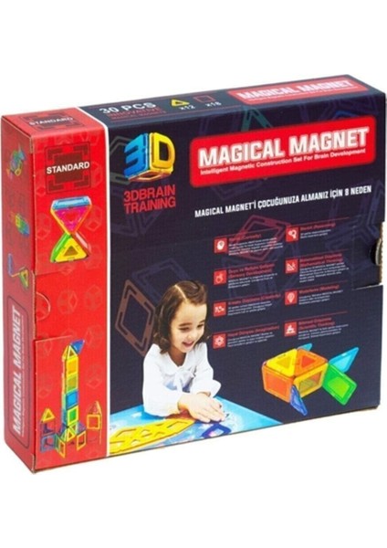 Luxury Başel Magical Magnet 30 Parça Oyun Seti 1 Adet fiyatları
