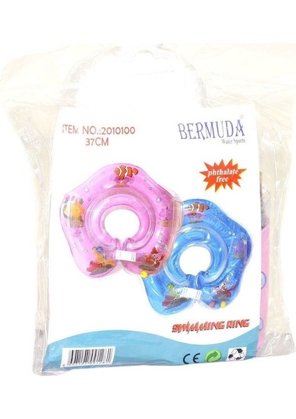 Luxury Bebek Yüzme Simidi (Boyun) 37 cm Pembe 1 Adet