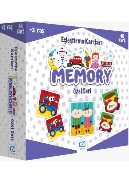 Luxury 2'li Eşleştirme Kartları Memory Set (5039-5041) 1 Adet