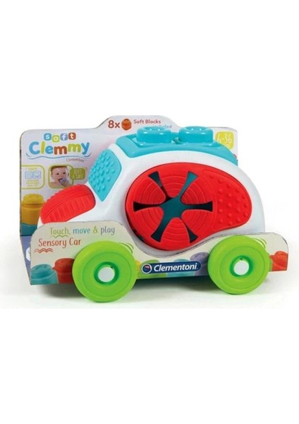 Luxury Soft Clemmy - Yumuşak Blok Duyusal Araba 1 Adet