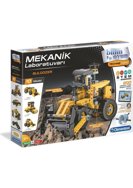 Luxury 64958 Mekanik Laboratuvarı - Buldozer 8 Yaş 1 Adet