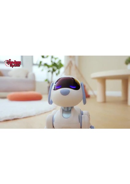 Luxury Uzaktan Kumandalı ve Sensörlü Akıllı Robot Köpek / Sesli Müzikli Işıklı / 30 Farklı Fonksiyon Vardem 1 Adet