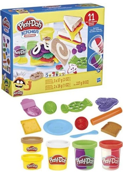 Luxury Play-Doh Eğlenceli Mutfağım Oyun Seti Sandviç F5746 1 Adet fiyatları