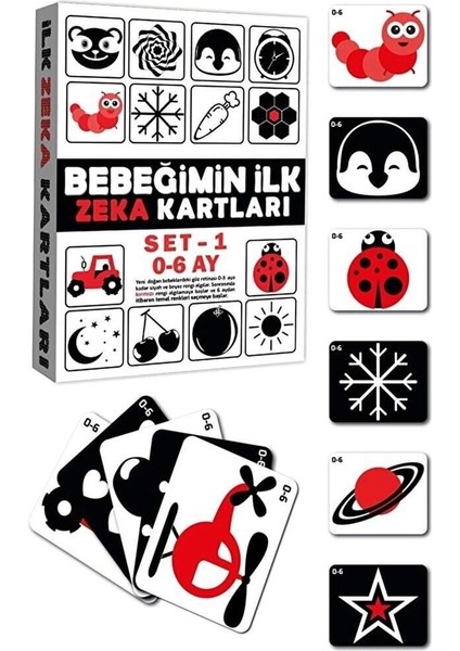 Luxury Dıy Toy Eğitici Kartlar 0-6 Ay Erken Eğitim Zeka Kartı 1 Adet