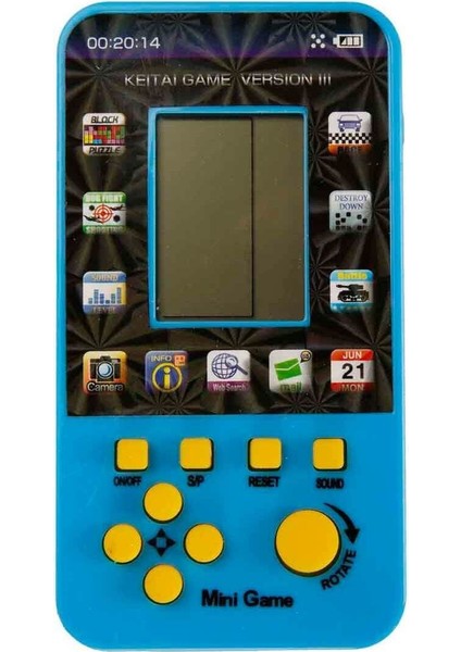 Luxury Smile Games Mini Tetris 3 Yaş ve Üzeri Için 1 Adet