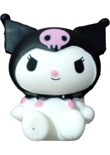 Luxury Hello Kitty ve Arkadaşları Squishy Moedelleri 4'lü Set My Melody, Kuromi, Cinnamoroll Sukuşi 1 Adet