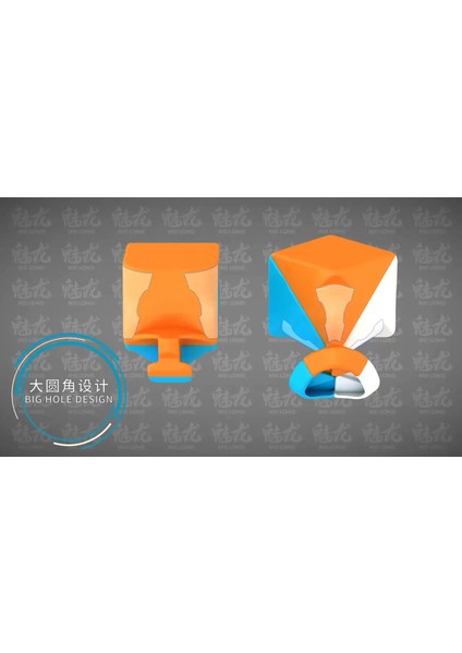 Luxury Meilong 3 3X3X3 Profesyonel Rubik Küp 1 Adet