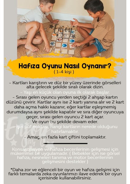 Luxury Ahşap Hafıza Oyunu 3lü Set Zeka Kartları Eşleştirme Oyunu Hayvanlar Sayılar Şekiller Renkler Oyun 1 Adet