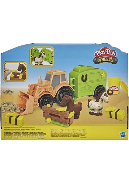 Luxury Nessiworld Play-Doh Çalışkan Traktör ve Römork F1012 1 Adet modelleri