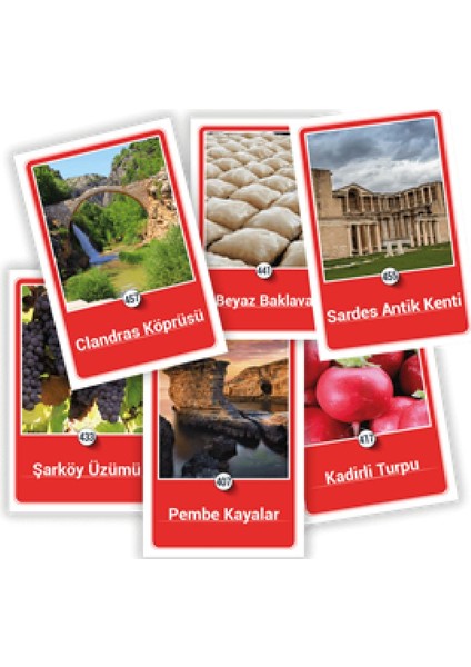 Luxury Bilgin Türkiye Ek Kartlar -4- 1 Adet