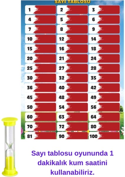 Luxury 1 x 100 ( Çarpım Tablosu - Çarpma - Oyun - Ahşap Oyuncak - Matematik - Ilkokul - Ortaokul ) 1 Adet