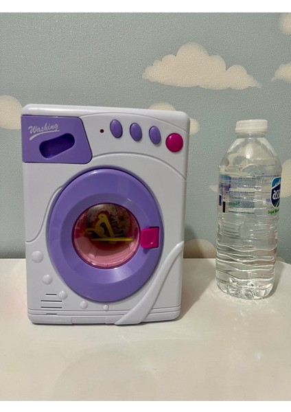 Luxury Oyuncak Çamaşır Makinesi Işıklı Müzikli Dönen Tambur(Pil Hediyeli) 1 Adet