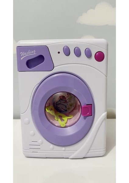 Luxury Oyuncak Çamaşır Makinesi Işıklı Müzikli Dönen Tambur(Pil Hediyeli) 1 Adet fiyatları