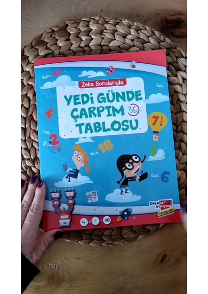 Luxury Yedi Günde Çarpım Tablosu 724 1 Adet fiyatları