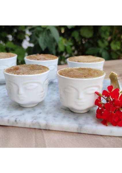 Luxury Face 6lı Fincan Takımı Beyaz 1 Adet fiyatları