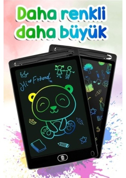 Luxury Grafik Digital Çocuk Yazı Tahtası Çizim Tableti LCD 8.5 Inc Ekran Grafik 8.5 Inç Ekran J.b 1 Adet