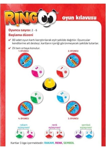 Luxury Ringo Dikkat Geliştirme Oyunu 1 Adet fiyatları