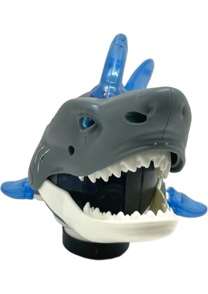 Luxury Sesli Işıklı Çarp Dön Şarkı Söyleyen Köpek Balığı Shark 27CM Gri 1 Adet
