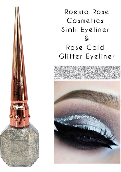 Yeni Model Simli Eyeliner & Glitter 1 Adet