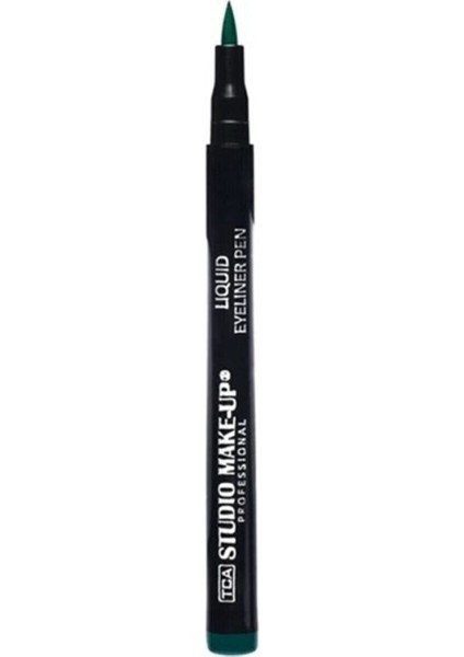 Luxury Tca Studio Make-Up Liquid Eyeliner Pen 04 Green Yeşil 1 Adet