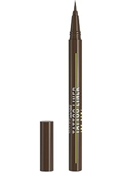 Luxury New York Tattoo Liner Ink Pen - Pitch Brown 1 Adet