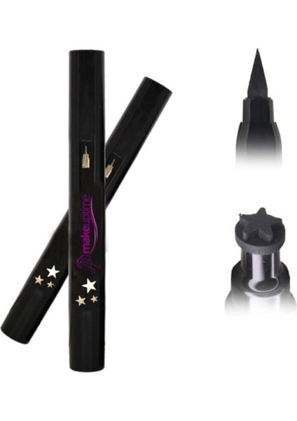 Luxury Çift Uçlu Eyeliner Yıldız Desenli 1 Adet