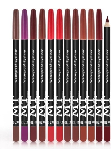 Luxury Waterproof Pencıl Eyeliner Set 01 1 Adet