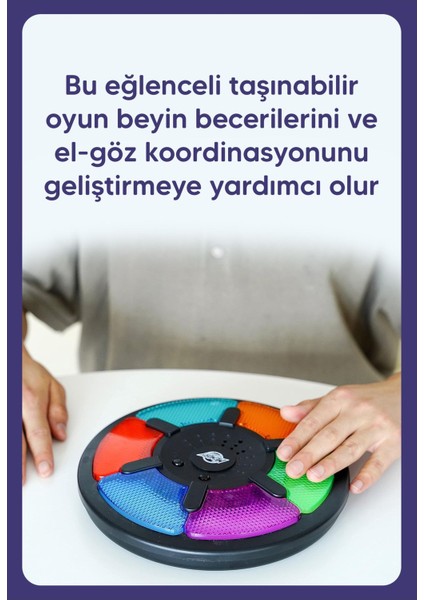 Luxury Işıklı ve Sesli Hafıza Oyunu Büyük Boy 1 Adet
