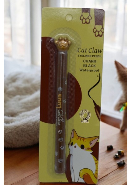 Luxury Siyah Eyeliner Kedi Patisi 1 Adet